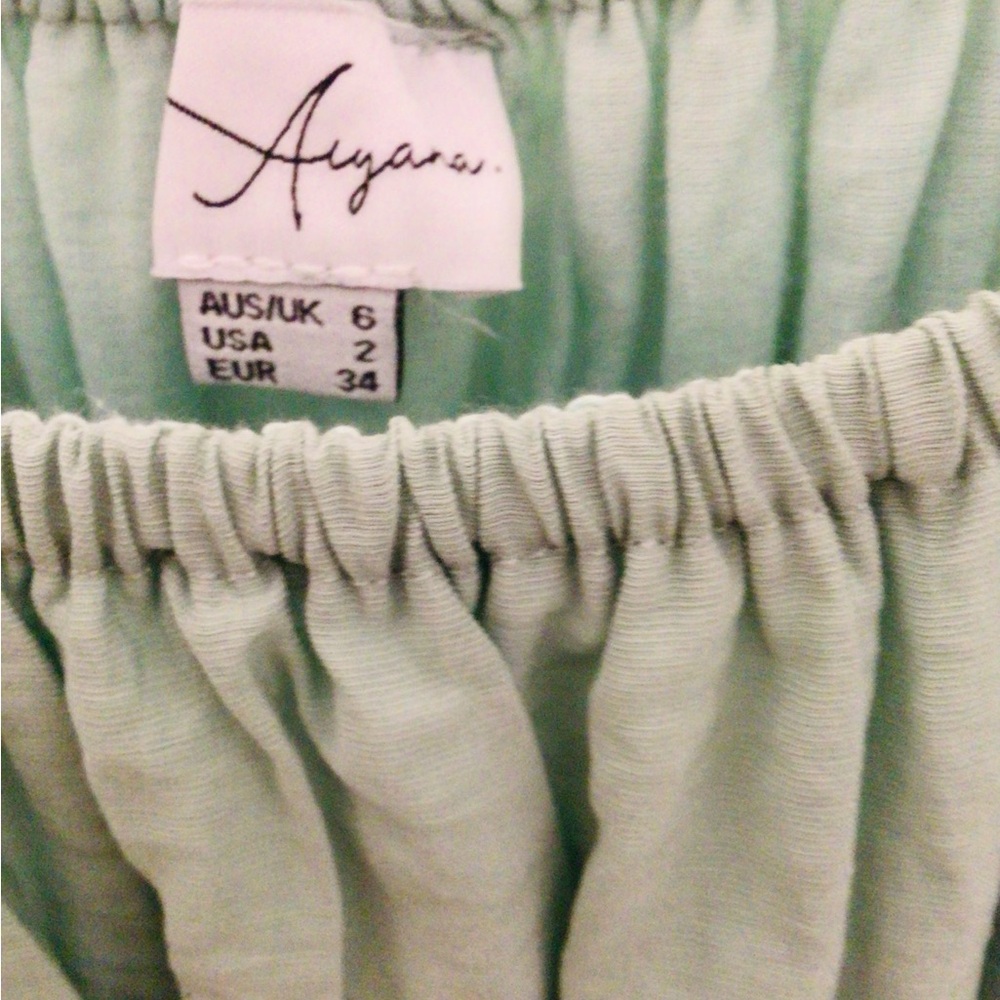 Aiyana mint green Dress size 2 - Picture 4 of 6